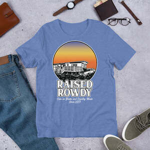 Cars On Blocks And Country Music T-Shirt Unisex